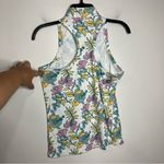 Swannies golf Hurley polo tank top racer back athletic activewear women’s small White Photo 8