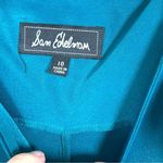 Sam Edelman Teal Satin Slip Dress Midi Spaghetti Strap V neck Women's sz 10 Photo 4