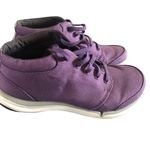 Teva  Wander Chukka Casual Canvas Ankle Boot Shoe Sz. 6.5 Purple Lace Up Comfy Photo 3
