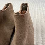 Joie Barlow Suede Taupe Block Heel Chelsea Boots, size 6 1/2 Photo 9