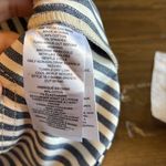 Current/Elliott  The Sleeveless Jumpsuit Mini Dress Striped Utility Cargo Pocket Photo 13