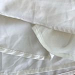 XLE The Label Ruched Front Long Sleeve Tie Cuff Dress in White Size XS Photo 6