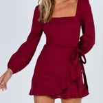 Princess Polly Burgundy Dress Photo 0