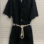 ZARA NWT SW23 Jean short romper SM Photo 0