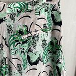 Veronica Beard Palm Garden Print Pleated Skort Photo 10