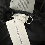 Lovers + Friends  Black Baggy Cargo Pants LARGE Wide Leg Drawstring $198 NEW Photo 8