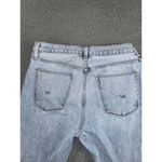 Hudson  Jeans‎ Women 28 Mid Rise Cropped Frayed Straight Leg Bleach Denim Pants Photo 8
