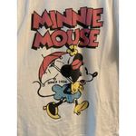 Disney  Minnie Mouse T-Shirt White Size‎ Large Women's Photo 1