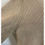 Michael Kors Mock Neckline Sweater Leopard Faux Fur Cuff NWT Size XL Photo 4