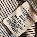 Pilcro and the Letterpress Anthropologie  Women's Railroad Denim Striped Skirt 28 Photo 11