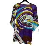 Diane Von Furstenberg  Multicolor Swimsuit Cover up 100% Cotton Women's Medium Photo 5