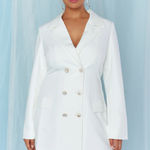 Show Me Your Mumu White Blazer Dress Photo 0