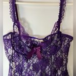 Vintage Purple Lace Baby Doll Lingerie Photo 3