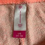 No Boundaries  Pink and Orange Shorts with Color-Block Design Photo 2