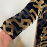 Etro Deco Silk Velvet Devore Top in Gold and Black sz 38 US 2 Photo 9