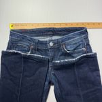 7 For All Mankind  Embellished Bootcut‎ Jeans Dark Wash Denim Womens Size 26 Photo 2