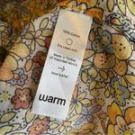 Warm NY Cotton Floral Print Long Sleeve Boho Peasant Blouse Top Size S Orange Photo 10