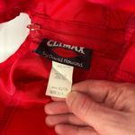 VTG Climax 80s David Howard Red Party Prom NYE Dress Ruffles Dramatic 3/4 *XXS Photo 9