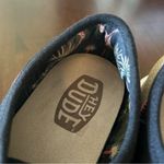 Hey Dude New  Cody Craft Black/Tan Linen Sneakers Womens 12 Photo 3