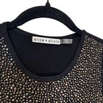 Alice + Olivia Black Silver Darina Embellished Tank Mini Dress Size XS Photo 4