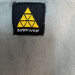 ZARA Denimwear Jogger Pants Size XL Gray Green Elastic Waist Casual Photo 5