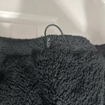 PINK - Victoria's Secret  Black Sherpa Zip Up Photo 3