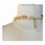 Chico's Chico’s NWT Bohemian Statement Necklace Gold Tone Chains Colorful Multi Charm Photo 8