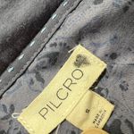 Pilcro Anthropologie The Hadley Relaxed Velvet Button Down Shirt S Gray Photo 3
