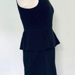 Tibi New York Black Sleeveless Peplum Dress Photo 2