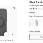 PopSockets iPhone 15 MagSafe Popsocket Case With Popsocket Photo 3