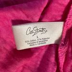 City Streets Womens Hoodie Pullover Sleeveless Vest Neon Pink Large Photo 5