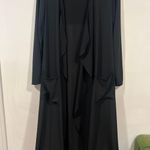 Forever 21 Black Sheer Duster Kimono Size Medium Photo 1