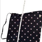 DKNY Swim Bathing Suit Top only Black with Gray Polka dots Loose Fit Small Photo 8