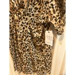 Time‎ and Tru Animal Print Twist Front Cover Up Dress Beach Pool Resort Brown Size 12 Photo 3