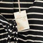 Living Doll NEW Long Sleeve Dress Striped Casual V Neck Size Small Photo 4