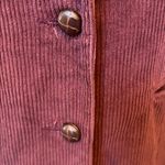Oscar de la Renta Vintage 80’s Oscar De La Rente Corduroy Blazer Maroon Size 9/10 Photo 2