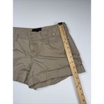 Banana Republic  Beige Cotton Chino Shorts Classic Summer Casual‎ Size 6 Photo 2