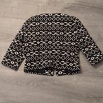 Boston Proper   geometric beaded blazer jacket size 10 Photo 5