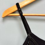 Vintage Outlander Embellished Wool Blend Mini Cocktail Dress in Black S Photo 2