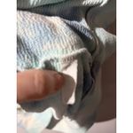 Aerie Tie Dye Crewneck Sweatshirt Pullover Light Blue White Oversized LG Photo 6