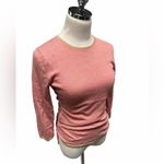 Banana Republic Vintage 2003 Y2K Merino Wool Side Ruched Sweater Pink Coquette M Photo 2