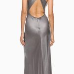 Reformation Casette Gray Dress Photo 3