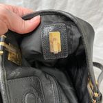 Salvatore Ferragamo BK-21 1986 gold hardware black leather & nylon tote bag Photo 14