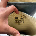 Hunter  Original Gloss Tall Gray Rain Boots Size 5M 6F US.  37 Photo 9