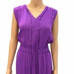 Converse  Purple Sleeveless V Neck Dress Womens Large Photo 3