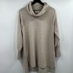 Maeve Anthropologie Cowl Neck Tunic Top Sweater Sand Beige Oatmeal Extra Small Photo 1