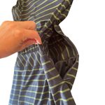 L.L.Bean  Signature Dress Knee Length Striped Stretch Knit Womens Size 8 Photo 5