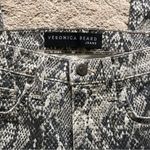 Veronica Beard  KATE SKINNY HIGHRISE SNAKESKIN JEANS SIZE 26/2 MADE IN USA NWT Photo 5