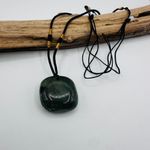 Natural Labradorite Healing Stone Cord Necklace Photo 0