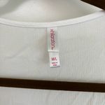 Xhilaration White Gauzy Open-Front Cardigan or Cover Up crochet Trim Size M L Photo 3